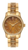  Shop Authentic Michael Kors Runway Three Hand Brown Dial Two Tone Steel Strap Watch For Women - MK7389 - Luxxuri