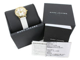  Shop Authentic Marc Jacobs Roxy White Dial White Leather Strap Watch for Women - MJ1607 - Luxxuri