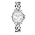  Shop Authentic Michael Kors Camille Pave Crystals Silver Dial Silver Steel Strap Watch for Women - MK4804 - Luxxuri