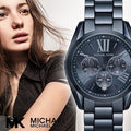Michael Kors Bradshaw Blue Dial Blue Steel Strap Watch for Men - MK6248