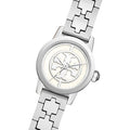 Tory Burch Reva Silver Dial Silver Steel Strap Watch for Women - TBW4044