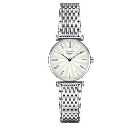  Shop Authentic Longines La Grande Classique White Dial Silver Steel Strap Watch for Women - L4.209.4.71.6 - Luxxuri