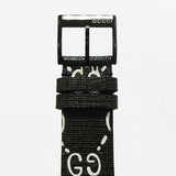  Shop Authentic Gucci G Timeless Ghost Black Dial Black Leather Strap Watch For Men - YA1264018 - Luxxuri