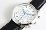  Shop Authentic Fossil Neutra Chronograph White Dial Black Leather Strap Watch for Men - FS6023 - Luxxuri