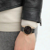 Shop Authentic Armani Exchange Lola Three Hand Black Dial Black Mesh Strap Watch For Women - AX5548 - Luxxuri