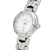  Shop Authentic Tag Heuer Link Diamonds Silver Dial Silver Steel Strap Watch for Women - WAT1413.BA0954 - Luxxuri