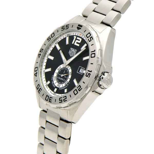  Shop Authentic Tag Heuer Formula 1 Automatic Black Dial Silver Steel Strap Watch for Men - WAZ2012.BA0842 - Luxxuri