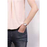  Shop Authentic Calvin Klein Lively Silver Dial Silver Steel Strap Watch for Women - K4U23126 - Luxxuri