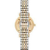  Shop Authentic Emporio Armani Gianni T Bar Analog White Dial Two Tone Steel Strap Watch For Women - AR2076 - Luxxuri