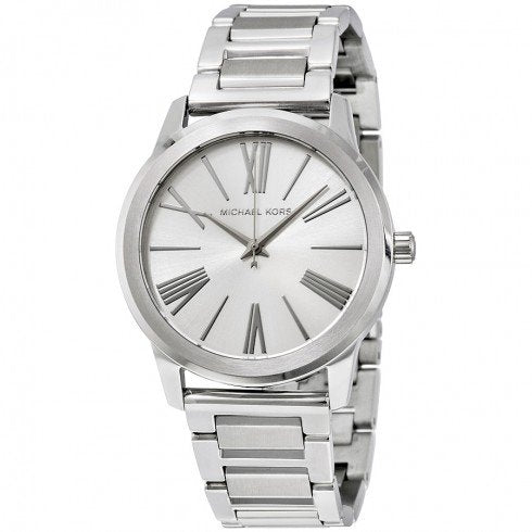  Shop Authentic Michael Kors Hartman Quartz Silver Dial Silver Steel Strap Watch For Women - MK3489 - Luxxuri