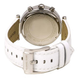  Shop Authentic Michael Kors Parker White Dial White Leather Strap Watch for Women - MK2277 - Luxxuri