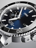  Shop Authentic Oris Aquis Date Blue Dial Silver Steel Strap Watch for Men - 0173377304135-0782405PEB - Luxxuri