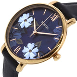  Shop Authentic Fossil Jacqueline Blue Dial Blue Leather Strap Watch for Women - ES4673 - Luxxuri