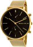  Shop Authentic Michael Kors Jaryn Black Dial Gold Steel Strap Watch for Men - MK8503 - Luxxuri