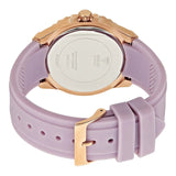  Shop Authentic Guess Starlight Diamonds White Dial Purple Rubber Strap Watch for Women - W0846L6 - Luxxuri