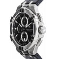  Shop Authentic Maurice Lacroix Aikon Chronograph Black Dial Black Leather Strap Watch for Men - AI1018-SS001-330-1 - Luxxuri