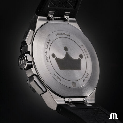  Shop Authentic Maurice Lacroix Aikon Chronograph King of the Court Limited Edition Silver Dial Grey Rubber Strap Watch for Men - AI1018-TT030-130-K - Luxxuri