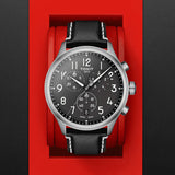  Shop Authentic Tissot Chrono XL Vintage Quartz Black Dial Black Leather Strap Watch For Men - T116.617.16.062.00 - Luxxuri