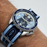  Shop Authentic Seiko 5 Sports Honda Super Cub Limited Edition Blue Dial Two Tone NATO Strap Watch For Men - SRPK37K1 - Luxxuri