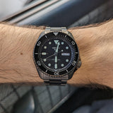  Shop Authentic Seiko 5 Sports Automatic Black Dial Black Steel Strap Watch For Men - SRPD65K1 - Luxxuri