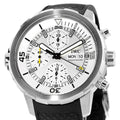  Shop Authentic IWC Aquatimer Chronograph White Dial Black Rubber Strap Watch for Men - IW376801 - Luxxuri
