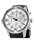  Shop Authentic IWC Aquatimer Chronograph White Dial Black Rubber Strap Watch for Men - IW376801 - Luxxuri