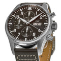  Shop Authentic IWC Pilot's Watch Chronograph Edition Brown Dial Brown Leather Strap Watch for Men - IW377713 - Luxxuri