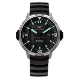  Shop Authentic IWC Aquatimer Automatic 2000 Black Dial Black Rubber Strap Watch for Men - IW358002 - Luxxuri