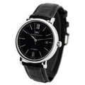  Shop Authentic IWC Portofino Automatic Black Dial Black Leather Strap Watch for Men - IW356502 - Luxxuri