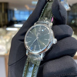  Shop Authentic IWC Portofino Automatic Green Dial Green Leather Strap Watch for Women - IW357405 - Luxxuri
