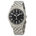  Shop Authentic IWC Pilot’s Watch Mark XVIII Black Dial Silver Steel Strap Watch for Men - IW327015 - Luxxuri