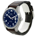  Shop Authentic IWC Pilots Watch Mark XVII Edition Le Petit Prince Blue Dial Brown Leather Strap Watch for Men - IW326506 - Luxxuri