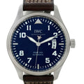  Shop Authentic IWC Pilots Watch Mark XVII Edition Le Petit Prince Blue Dial Brown Leather Strap Watch for Men - IW326506 - Luxxuri