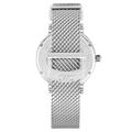 IWC Portofino Automatic Blue Dial Silver Mesh Bracelet Watch for Women - IW357404
