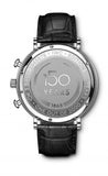  Shop Authentic IWC Portofino Chronograph Blue Dial Black Leather Strap Watch for Men - IW391023 - Luxxuri