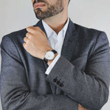  Shop Authentic IWC Portofino Automatic White Dial Black Leather Strap Watch for Men - IW356517 - Luxxuri