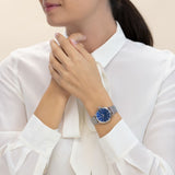  Shop Authentic IWC Portofino Automatic Blue Dial Silver Mesh Bracelet Watch for Women - IW357404 - Luxxuri