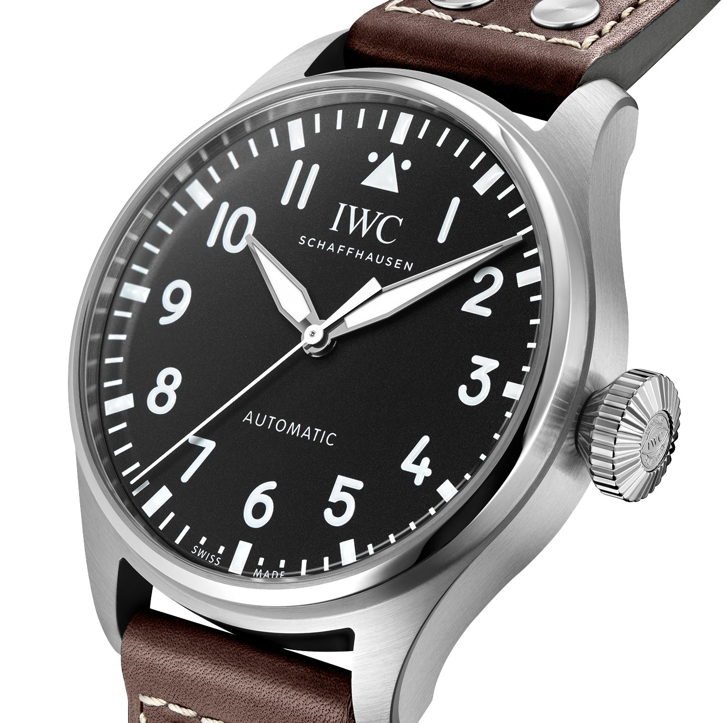  Shop Authentic IWC Pilot's Watch Mark XVII Edition "Antoine De Saint Exupery" Brown Dial Brown Leather Strap Watch for Men - IW327003 - Luxxuri