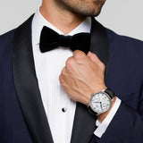  Shop Authentic IWC Portofino Chronograph White Dial Black Leather Strap Watch for Men - IW391024 - Luxxuri