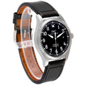  Shop Authentic IWC Pilot's Mark XVIII 40mm Black Dial Black Leather Strap Watch for Men - IW327001 - Luxxuri