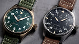  Shop Authentic IWC Pilot's Watch Mark XVIII 40mm Black Dial Brown Leather Strap Watch for Men - IW327006 - Luxxuri