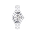  Shop Authentic Chanel J12 Diamonds Mother of Pearl White Dial White Steel Strap Watch for Women - J12 H5704 - Luxxuri