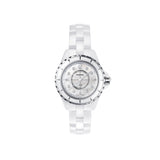  Shop Authentic Chanel J12 Quartz Diamonds White Dial White Steel Strap Watch for Women - J12 H5703 - Luxxuri