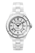  Shop Authentic Chanel J12 Quartz White Dial White Steel Strap Watch for Women - J12 H5698 - Luxxuri