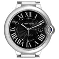  Shop Authentic Cartier Ballon Bleu de Cartier Black Dial Silver Steel Strap Watch for Men - W6920042 - Luxxuri