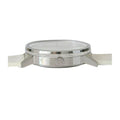  Shop Authentic Calvin Klein Post Minimal Silver Dial White Leather Strap Watch for Men - K7621126 - Luxxuri