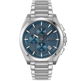  Shop Authentic Hugo Boss Grandmaster Blue Dial Silver Steel Strap Watch for Men - 1513884 - Luxxuri