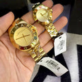  Shop Authentic Marc Jacobs Blade Gold Dial Gold Steel Strap Watch for Women - MBM3126 - Luxxuri