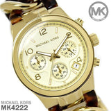  Shop Authentic Michael Kors Runway Gold Dial Two Tone Steel Strap Watch for Women - MK4222 - Luxxuri