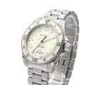  Shop Authentic Gucci Dive Quartz White Dial Silver Steel Strap Watch For Men - YA136336 - Luxxuri